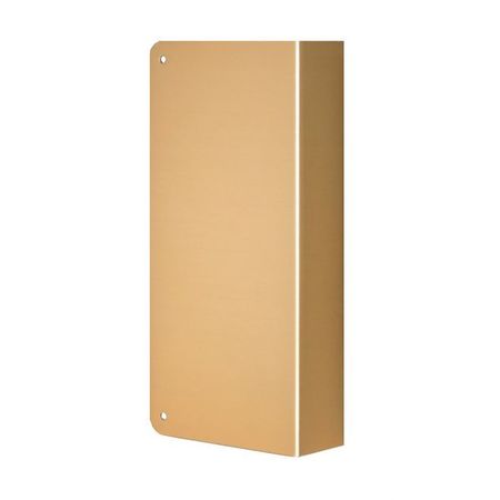 DON-JO 9" Blank Wrap Around for 1-3/4" Door CW40BZ